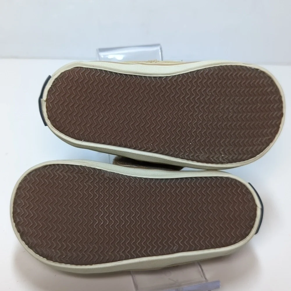 Sperry Topsider Blue Fish Crib Jr sparkley toddler shoes size 4 EU 20